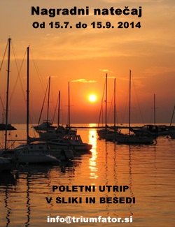 Poletni nagradni natecaj 2014 