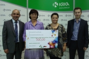 Preskočili prvo oviro in pomagali otrokom